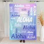 将图片加载到图库查看器，【虹】名前入りブランケット 膝掛け　ひざ掛け  誕生日ギフト 出産祝い
