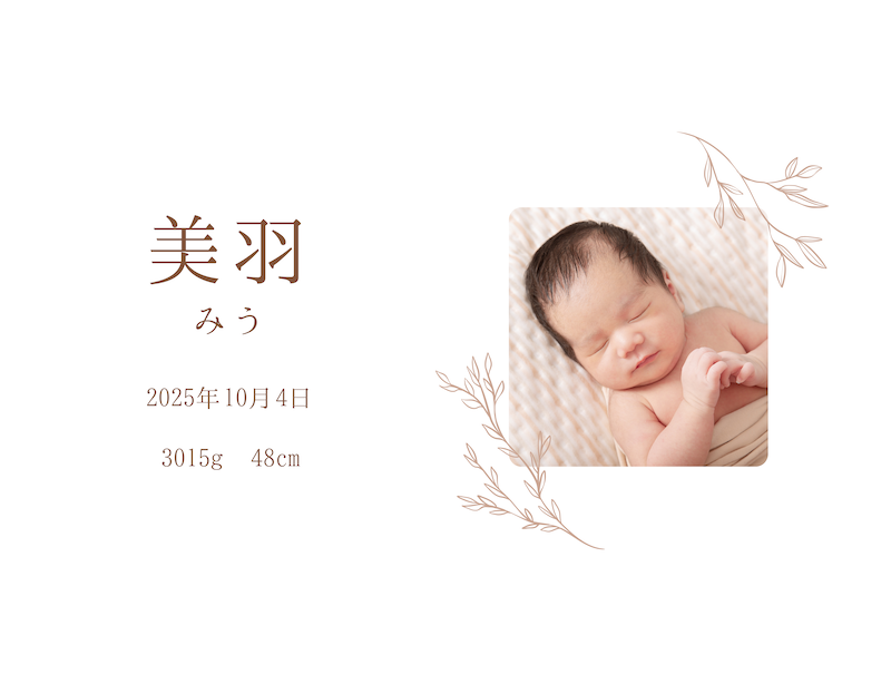 出産祝いに 写真と名前で作る大判ブランケット 女の子 男の子 赤ちゃん ベイビー★ 最高のギフト★シンプルな花のライン 10/05