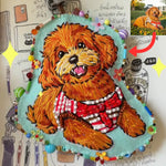 画像をギャラリービューアに読み込む, 【オーダーメイド】愛犬・愛猫の刺繍チャーム・キーホルダー｜バッグ・キーホルダー・車用
