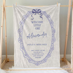 画像をギャラリービューアに読み込む, 出産祝いに名前入り大判ブランケット 女の子 男の子 赤ちゃん ベイビー★ 最高のギフト★レトロスタイル 3 - 11/08
