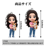 画像をギャラリービューアに読み込む, 【オーダーメイド】3Dフィギュアキーホルダー｜あなただけの世界にひとつのミニチュア
