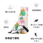 将图片加载到图库查看器，ペット写真でつくるオリジナルビーチタオル · 洗顔タオル ♪ オーダーメイド  子供用ビーチタオル  プールタオル - 21下地色 - 横
