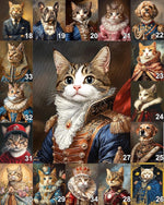 画像をギャラリービューアに読み込む, うちの子 ペットが西洋肖像画風になるペットキャンバスアート｜ギフト・記念日にも - シリーズ CAT
