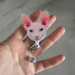 画像をギャラリービューアに読み込む, ペット写真バッジリール｜犬・猫・お子さま オーダーメイド 名前入り 伸縮 名札クリップ
