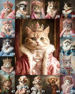 画像をギャラリービューアに読み込む, うちの子 ペットが西洋肖像画風になるペットキャンバスアート｜ギフト・記念日にも - シリーズ CAT
