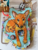画像をギャラリービューアに読み込む, 【オーダーメイド】愛犬・愛猫の刺繍チャーム・キーホルダー｜バッグ・キーホルダー・車用
