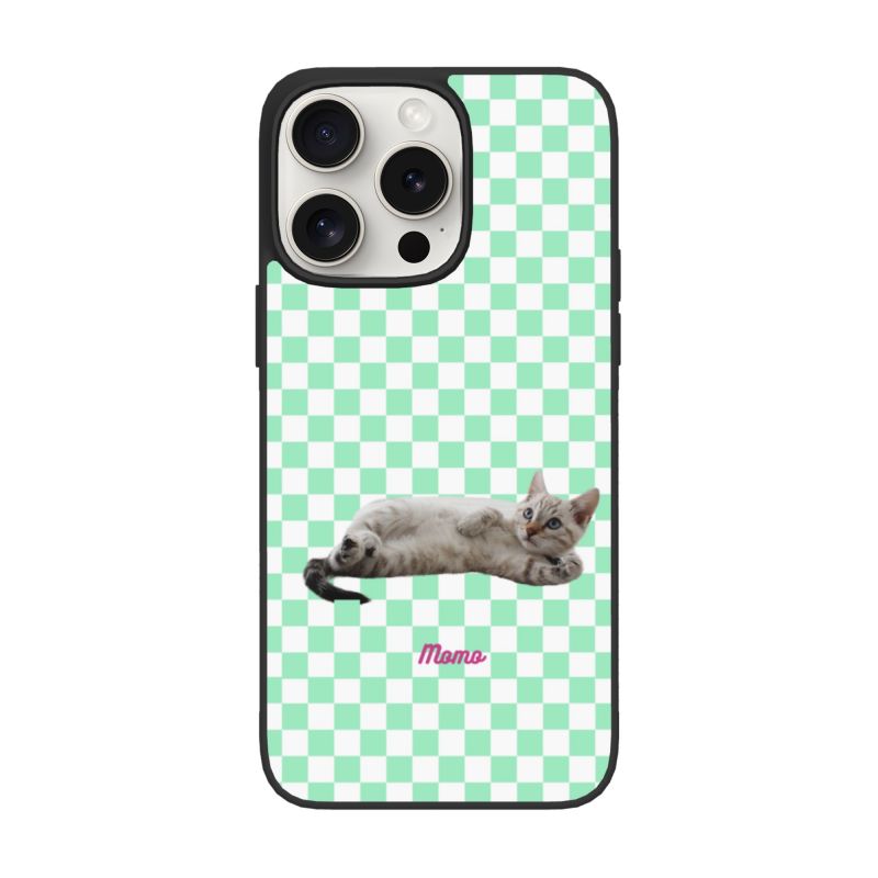 【オーダーメイド】かわいいうちの子をスマホケースに♪ﾍﾟｯﾄ 犬 猫 iPhone - デザイン 12