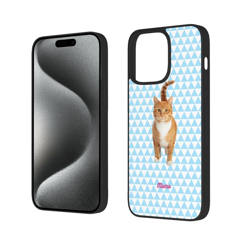 【オーダーメイド】かわいいうちの子をスマホケースに♪ﾍﾟｯﾄ 犬 猫 iPhone - デザイン 11