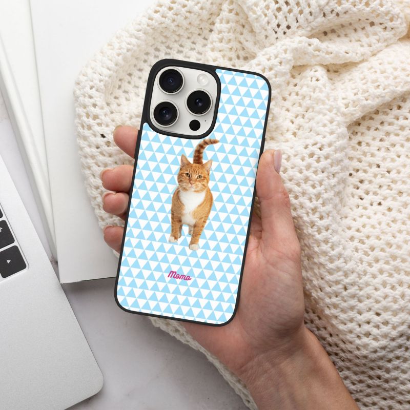 【オーダーメイド】かわいいうちの子をスマホケースに♪ﾍﾟｯﾄ 犬 猫 iPhone - デザイン 11