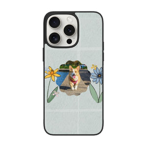 【オーダーメイド】かわいいうちの子をスマホケースに♪ﾍﾟｯﾄ 犬 猫 iPhone - デザイン 6