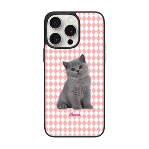 【オーダーメイド】かわいいうちの子をスマホケースに♪ﾍﾟｯﾄ 犬 猫 iPhone - デザイン 8