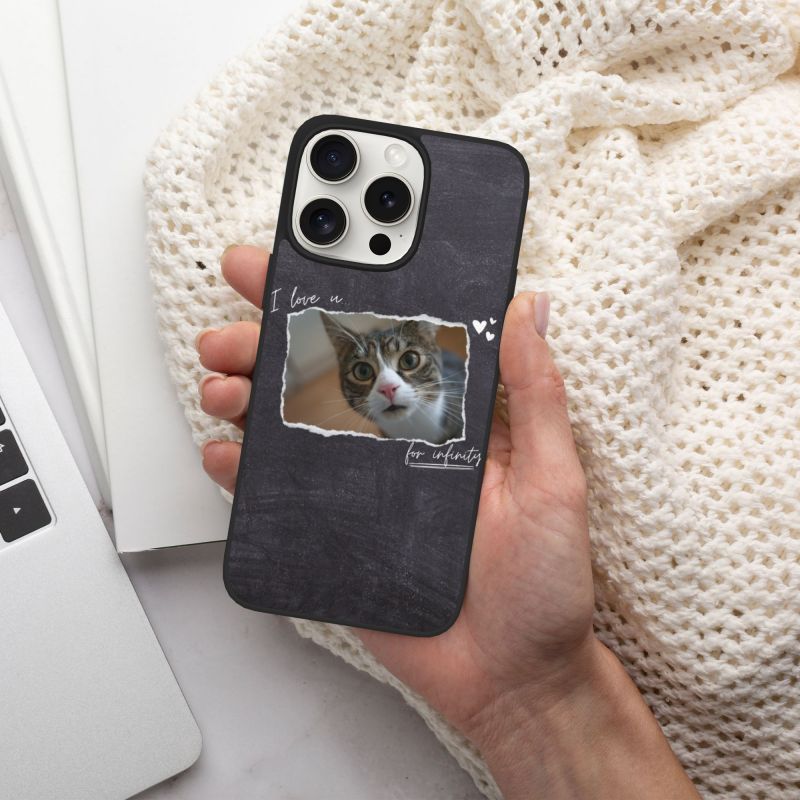 【オーダーメイド】かわいいうちの子をスマホケースに♪ﾍﾟｯﾄ 犬 猫 iPhone - デザイン 9