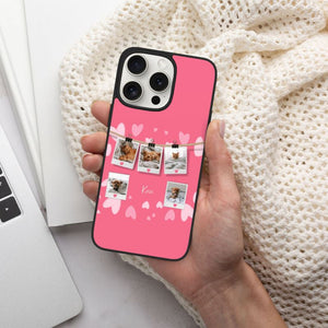 【オーダーメイド】かわいいうちの子をスマホケースに♪ﾍﾟｯﾄ 犬 猫 iPhone - デザイン 2
