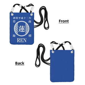 NEW【オーダーメイド】名前入り☆商店風☆名前入りショルダースマホポーチ ♪  斜め掛け ミニバッグ  ギフトにも最適