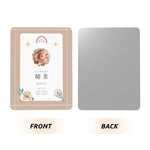 画像をギャラリービューアに読み込む, 【オーダーメイド】命名書 メタル ネームプレート 写真入り 名入れ オーダー 出産祝い・ベビー記念・ 内祝い ｜ シンプルデザイン 2
