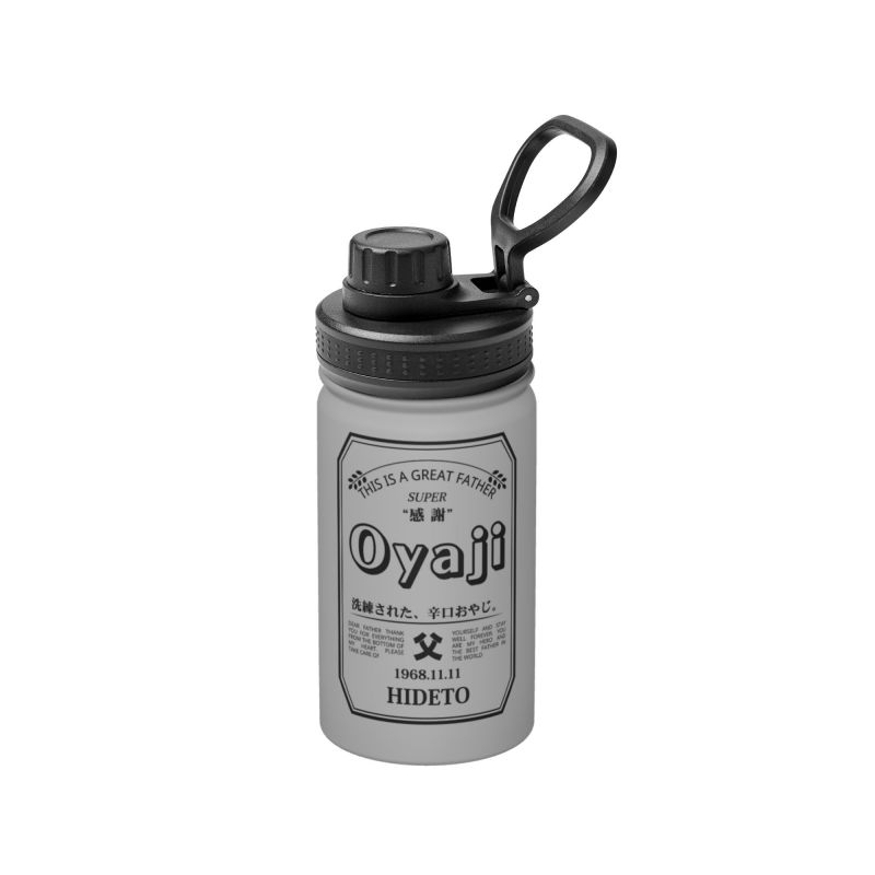 【名入れ】 男性 誕生日 おもしろ 実用的 ギフト 《 Oyaji ステンレマグボトル》