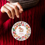 将图片加载到图库查看器，2025クリスマス限定！オーダーメイド クリスマスオーナメント｜名前入り・選べるデザイン・陶器製
