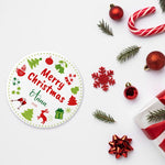 将图片加载到图库查看器，2025クリスマス限定！オーダーメイド クリスマスオーナメント｜名前入り・陶器製｜MERRY CHRISTMAS
