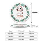 将图片加载到图库查看器，2025クリスマス限定！オーダーメイド クリスマスオーナメント｜名前入り・選べるデザイン・陶器製｜グリーンリース 3
