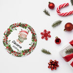 将图片加载到图库查看器，2025クリスマス限定！オーダーメイド クリスマスオーナメント｜名前入り・選べるデザイン・陶器製｜グリーンリース 5
