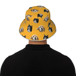 将图片加载到图库查看器，ペット写真でつくるオリジナルリバーシブル 反射素材 バケットハット  - 50下地色
