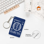 画像をギャラリービューアに読み込む, NEW! 名前入り☆商店風☆アクリルキーホルダー♪ 創業年・開店祝い・誕生日ギフト
