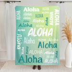 将图片加载到图库查看器，【虹】名前入りブランケット 膝掛け　ひざ掛け  誕生日ギフト 出産祝い
