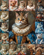 画像をギャラリービューアに読み込む, うちの子 ペットが西洋肖像画風になるペットキャンバスアート｜ギフト・記念日にも - シリーズ DOG
