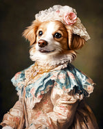 画像をギャラリービューアに読み込む, うちの子 ペットが西洋肖像画風になるペットキャンバスアート｜ギフト・記念日にも Dog 2
