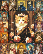 画像をギャラリービューアに読み込む, うちの子 ペットが西洋肖像画風になるペットキャンバスアート｜ギフト・記念日にも - ビクトリア朝のコスチューム
