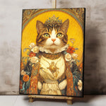 画像をギャラリービューアに読み込む, うちの子 ペットが西洋肖像画風になるペットキャンバスアート｜ギフト・記念日にも - ビクトリア朝のコスチューム
