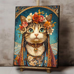 画像をギャラリービューアに読み込む, うちの子 ペットが西洋肖像画風になるペットキャンバスアート｜ギフト・記念日にも - ビクトリア朝のコスチューム
