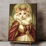 画像をギャラリービューアに読み込む, うちの子 ペットが西洋肖像画風になるペットキャンバスアート｜ギフト・記念日にも - ビクトリア朝のコスチューム
