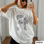 将图片加载到图库查看器，【名入れ】うちの子素描イラストTシャツ｜ペット写真で作るオーダーメイド
