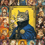 画像をギャラリービューアに読み込む, うちの子 ペットが西洋肖像画風になるペットキャンバスアート｜ギフト・記念日にも - ビクトリア朝のコスチューム
