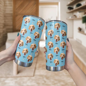 うちの子グッズ  ペット写真 ステンレスタンブラー 愛犬猫 オーダーメイド ステンレス製の名入れマグカップ