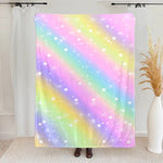 将图片加载到图库查看器，【虹】名前入りブランケット 膝掛け　ひざ掛け  誕生日ギフト 出産祝い
