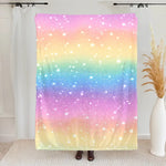 将图片加载到图库查看器，【虹】名前入りブランケット 膝掛け　ひざ掛け  誕生日ギフト 出産祝い
